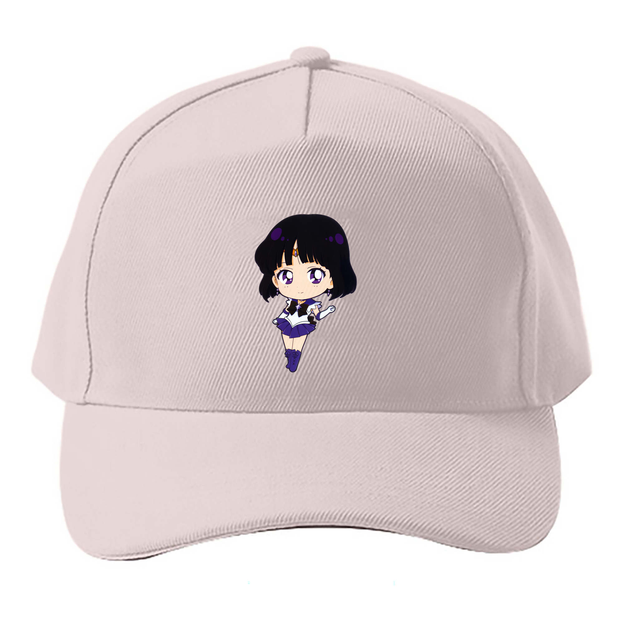 （画像用） 美少女戦士セーラームーン 土萠ほたる Sailor Moon Tomoe Hotaru （セーラーサターン；Sailor Saturn） ベースボールキャップ 綿100％ 男女兼用 帽子 スポーツ